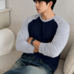 Men Colourblocked T-shirt