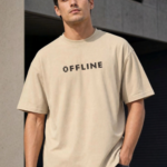 Men Printed Oversized Fit T-shirt