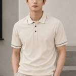 Men Polo Collar T-shirt
