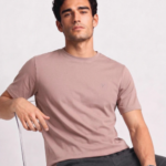 Men Cotton Crew Neck Solid Regular Fit Short Sleeves Lounge Tshirt