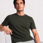 Crew Neck Regular Fit Short Sleeves Soft Breathable Lounge Tshirts