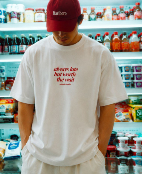 屏幕截图 2026-07-25 164113 Men Typography Printed T-shirt - Image 1
