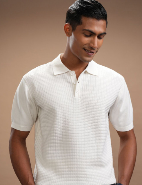 屏幕截图 2026-07-28 164707 Men Polo Collar T-shirt - Image 1