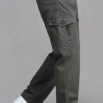 Men Relaxed Easy Wash Cargos Trousers